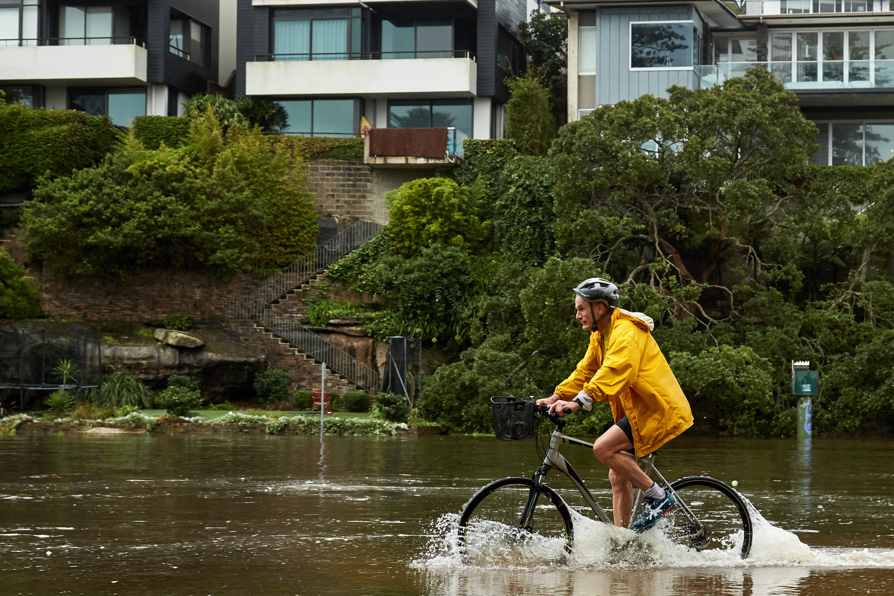 person cycling