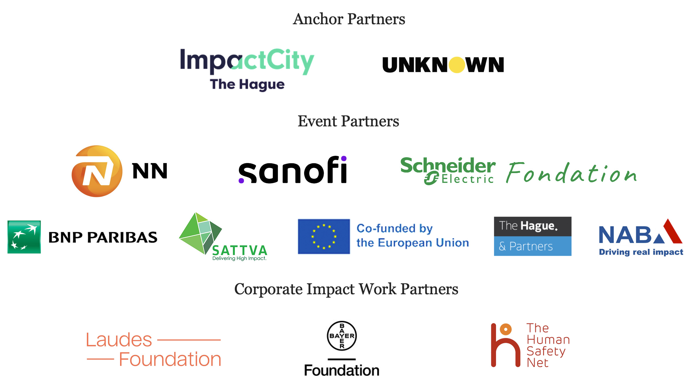 Business of Impact partners logos 2024